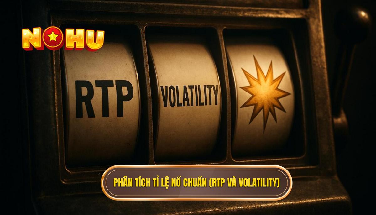 Tại sao Game Nổ Hũ Luôn Cuốn? Phân Tích Tỉ Lệ Nổ Chuẩn - AziaHmed 2 Phân Tích Chuyên Sâu Tỉ Lệ Nổ Chuẩn (RTP và Volatility)