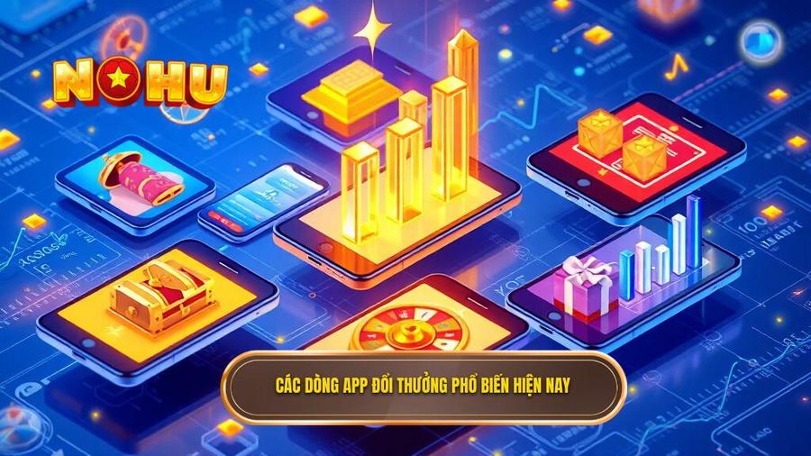 Các dòng app đổi thưởng phổ biến hiện nay