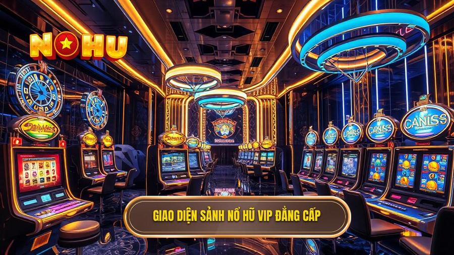 1. Giao diện sảnh nổ hũ VIP đẳng cấp