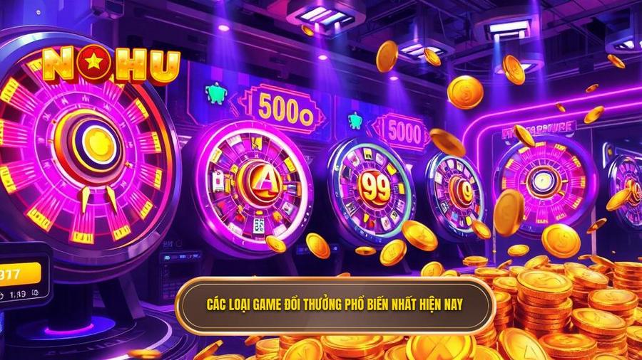 Các loại game đổi thưởng phổ biến nhất hiện nay