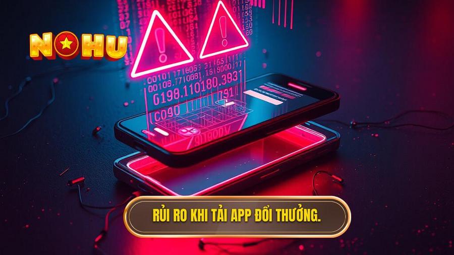 Rủi ro khi tải app đổi thưởng