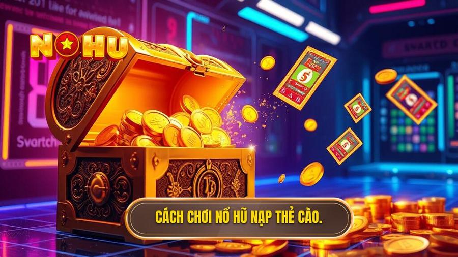 3. Cách chơi nổ hũ nạp thẻ cào.