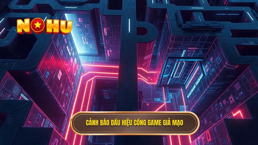 3. Cảnh báo dấu hiệu cổng game giả mạo