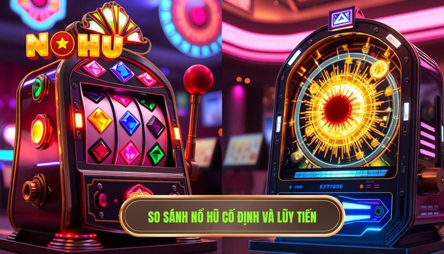 So sánh chi tiết: Nổ hũ cố định và nổ hũ lũy tiến khác nhau ra sao?